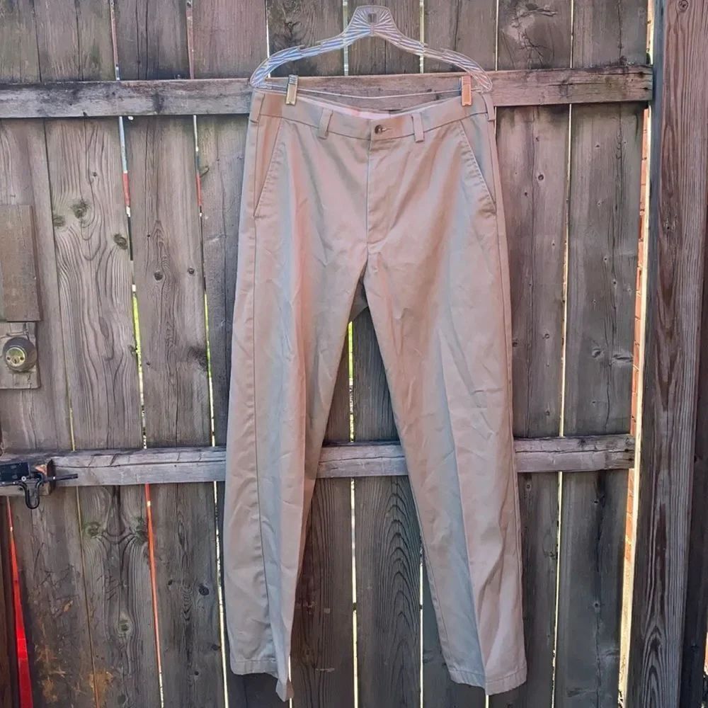George tan pants sz. 34 x 32